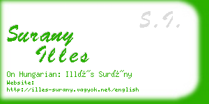 surany illes business card